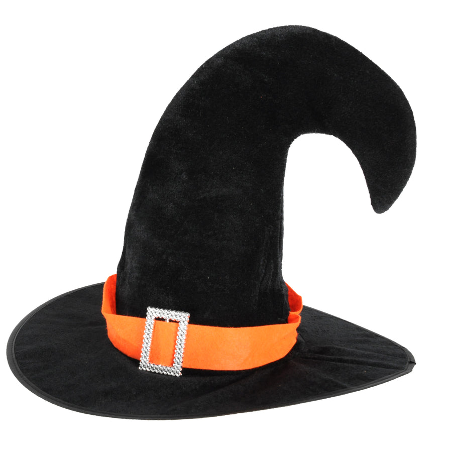 Halloween Curved Witch Hat