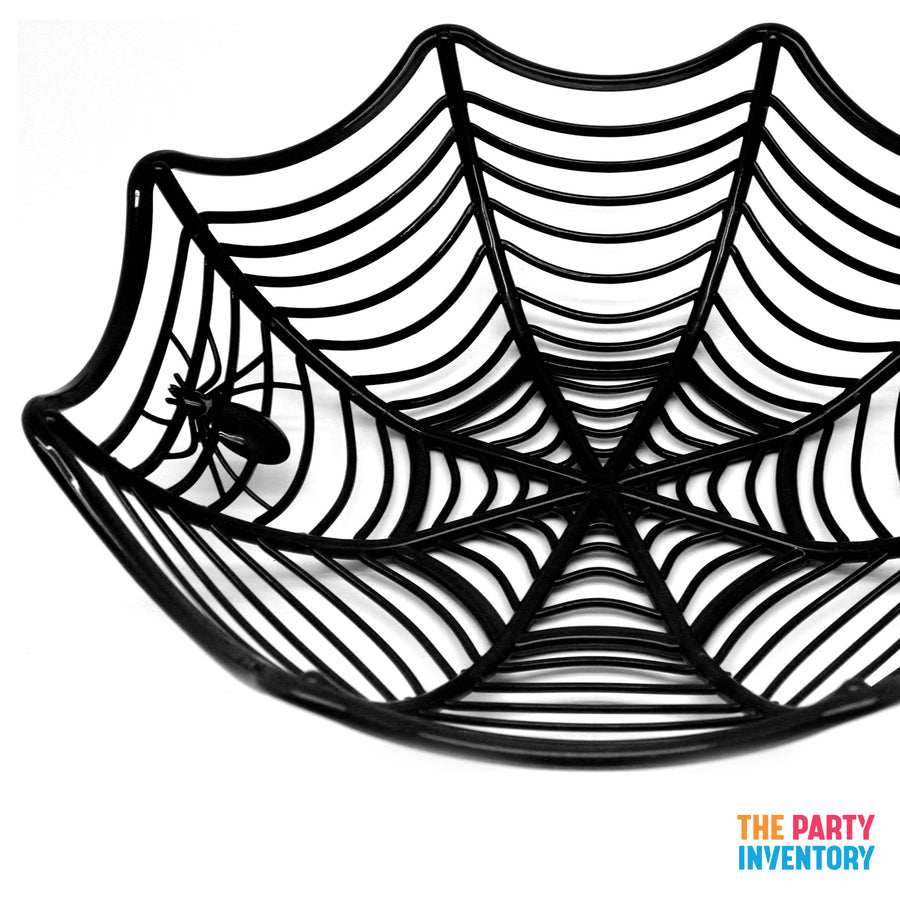 Black Spider Web Basket