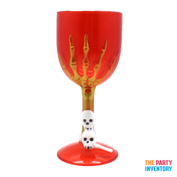 Plastic Halloween Skeleton Goblet