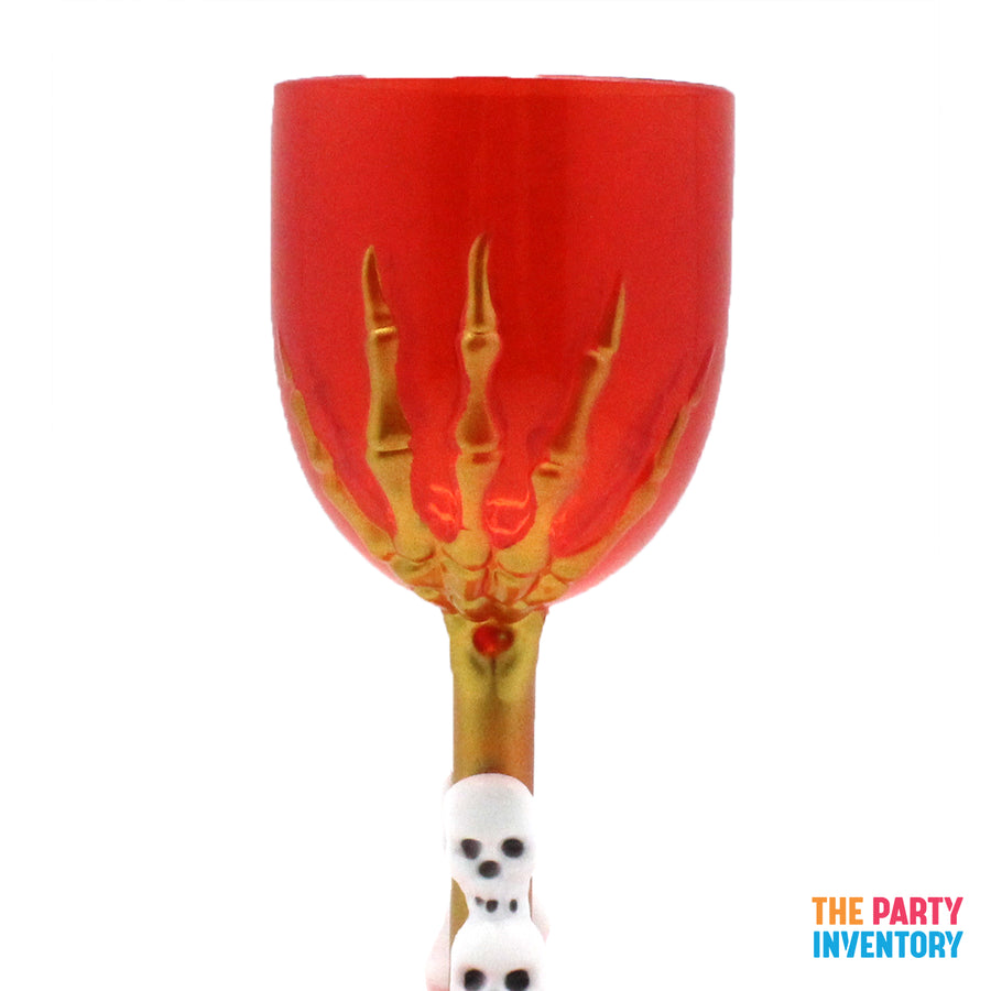 Plastic Halloween Skeleton Goblet