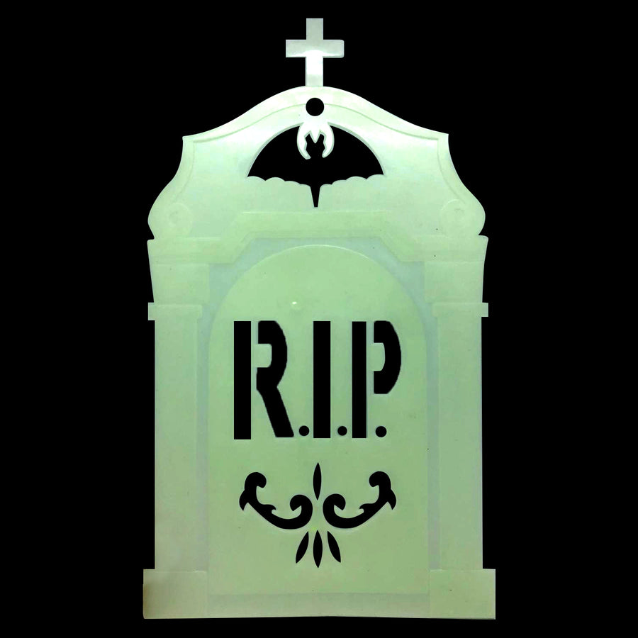 RIP Gravestone Glow In The Dark Decoration