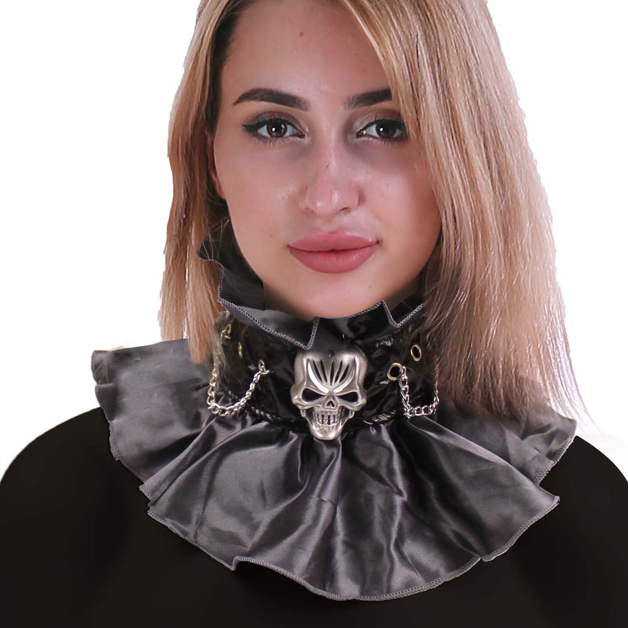 Evil Mistress Skull Collar