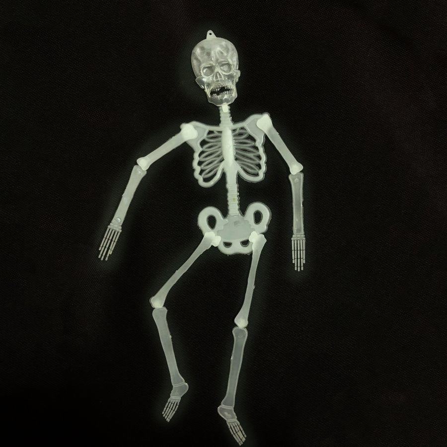 Hanging Skeleton Glow In The Dark Decoration