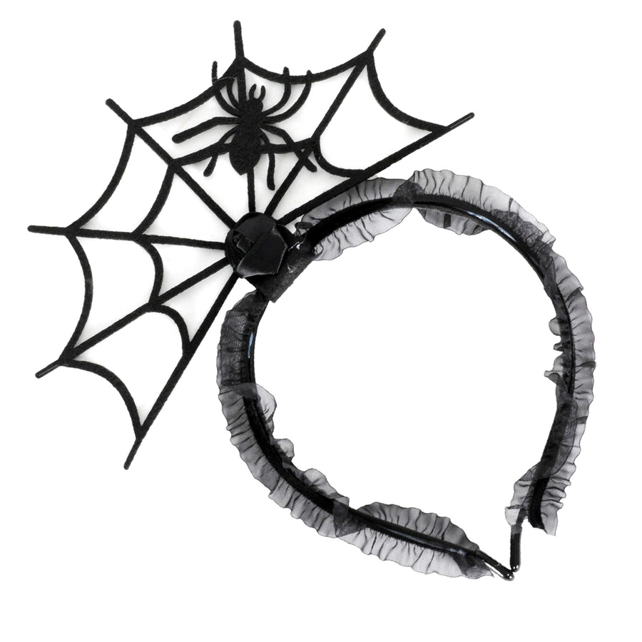 Fancy Deluxe Spider Web Headband