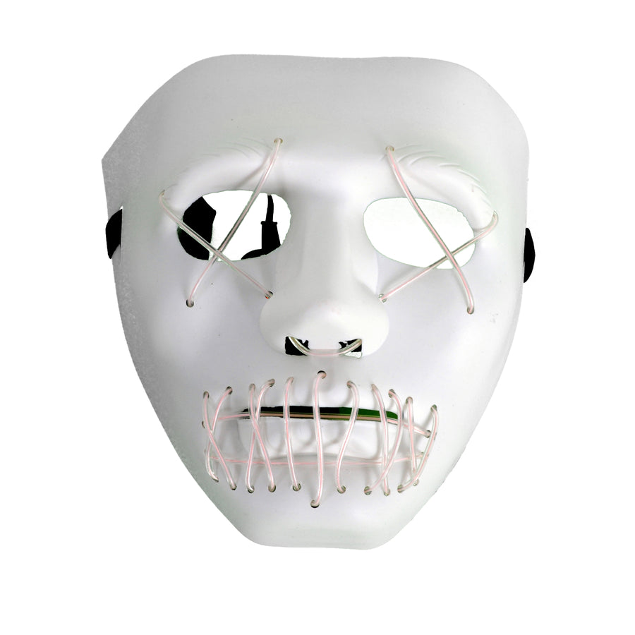 Light Up Mask Man (White)