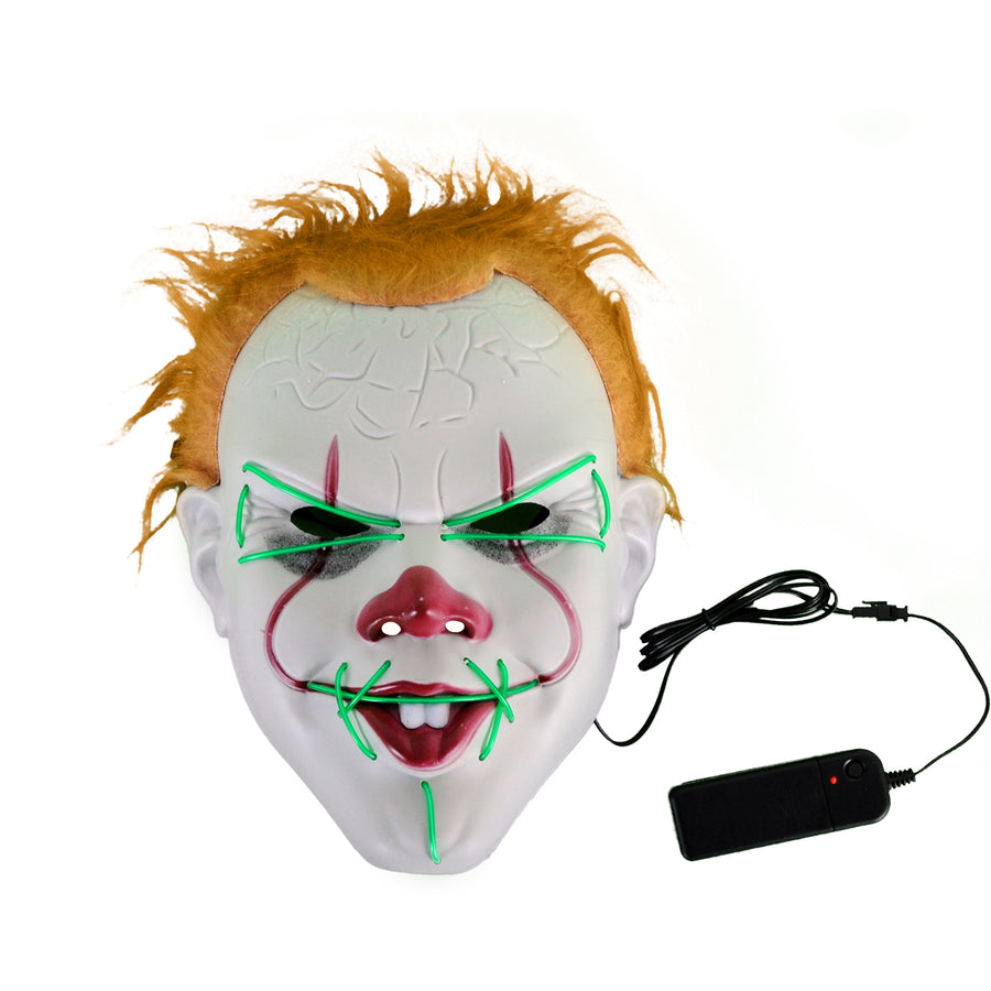 Light Up Killer Clown Mask