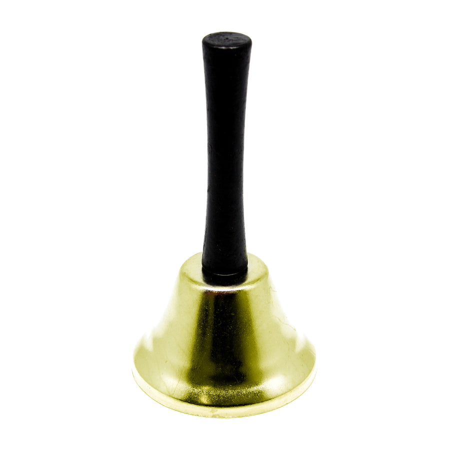 Santa Hand Bell (Gold)