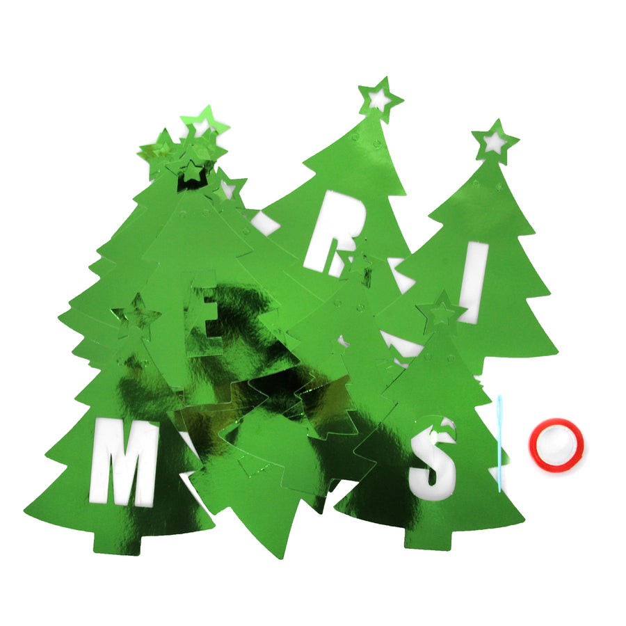 Merry Christmas Banner (Tree)