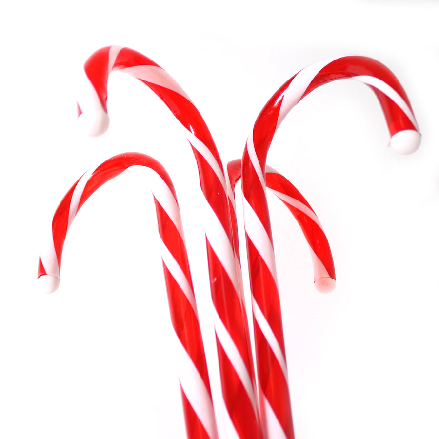 Christmas Candy Cane Garden Stake (Red)