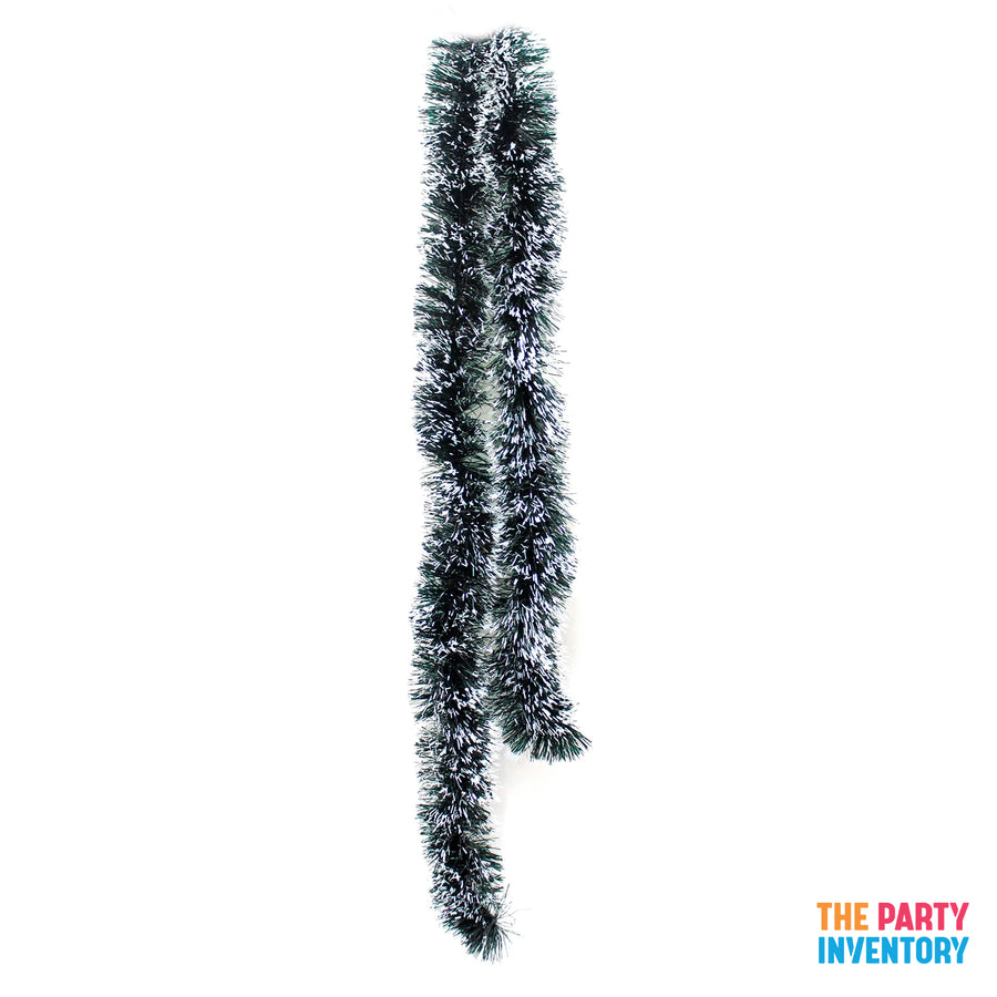 Frosted Christmas Tinsel (9cm Thick)