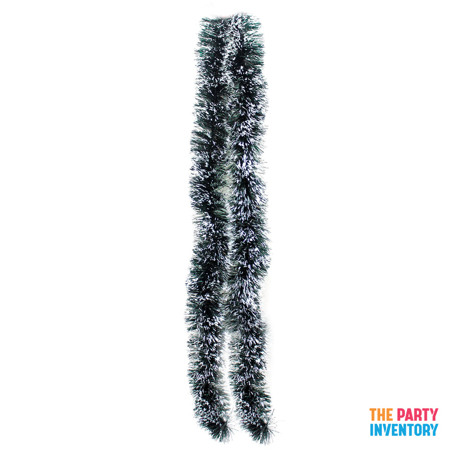 Frosted Christmas Tinsel (11cm Thick)