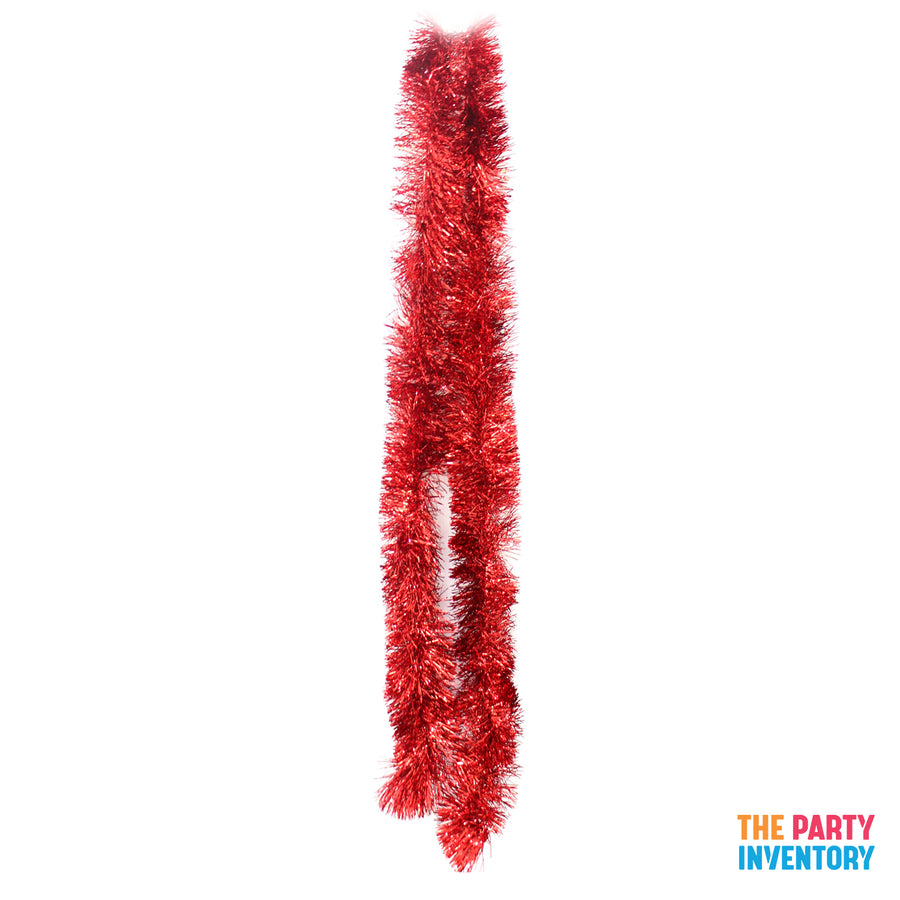 Small Christmas Tinsel (Red)