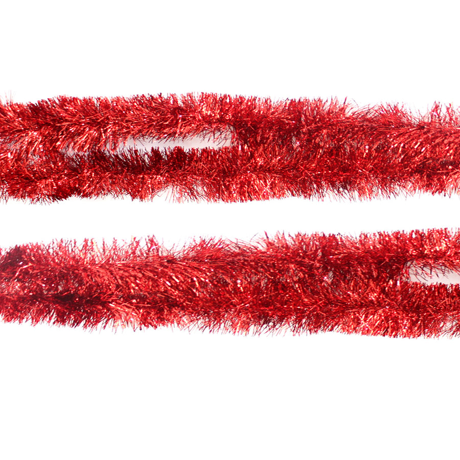 Small Christmas Tinsel (Red)