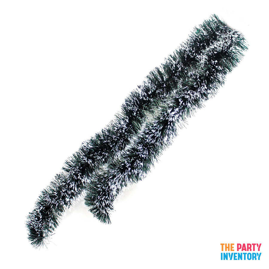 Frosted Christmas Tinsel (13cm Thick)