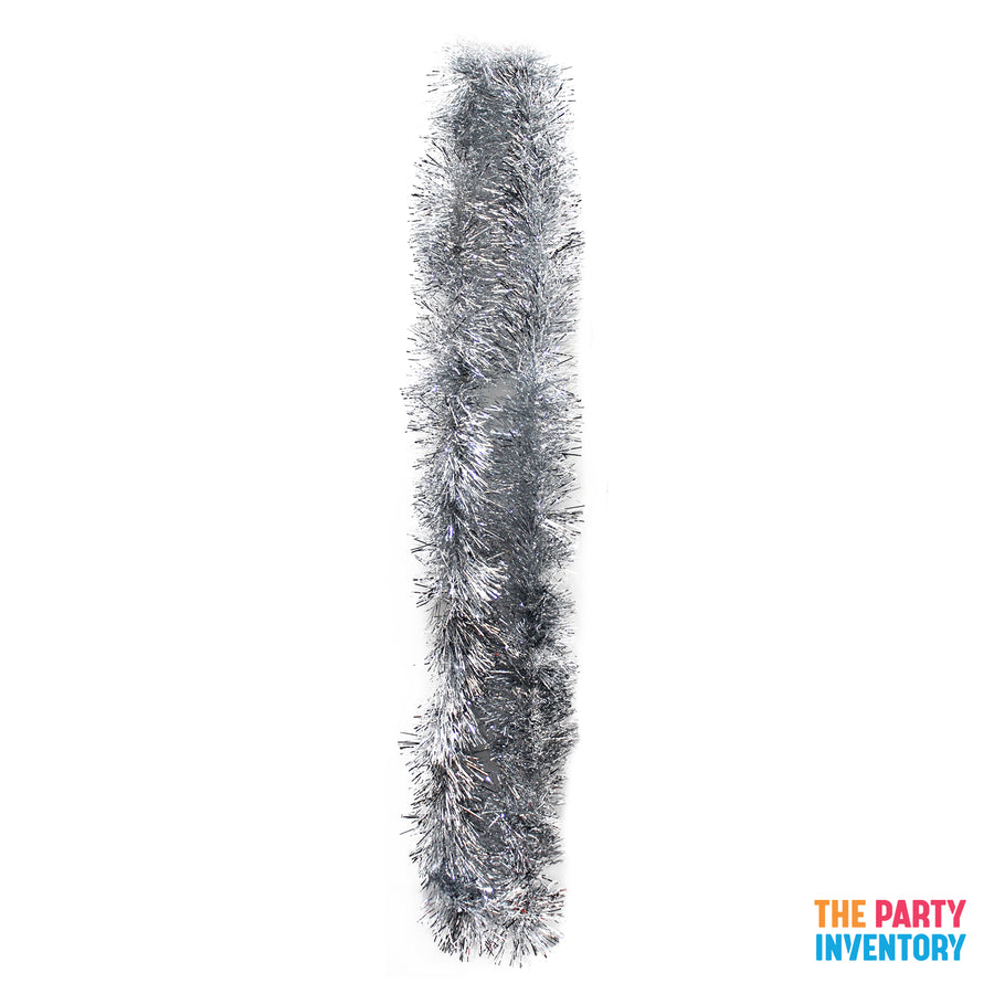 Medium Christmas Tinsel (Silver)