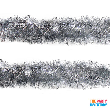 Medium Christmas Tinsel (Silver)