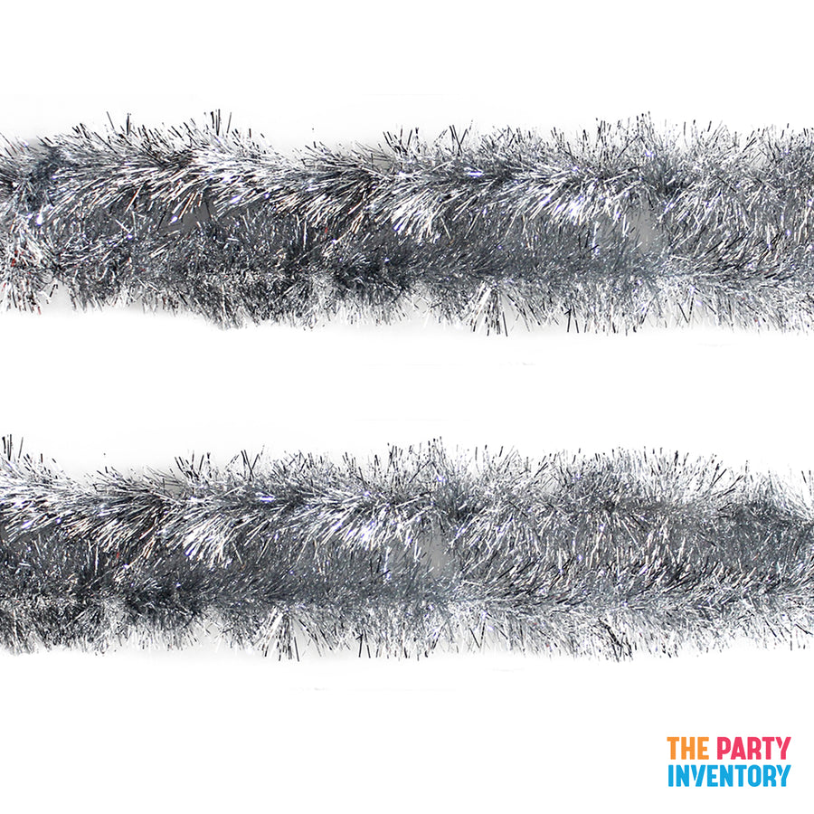 Medium Christmas Tinsel (Silver)