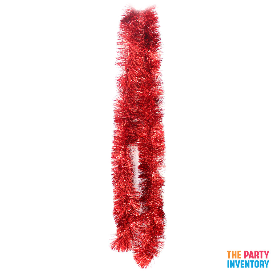 Medium Christmas Tinsel (Red)