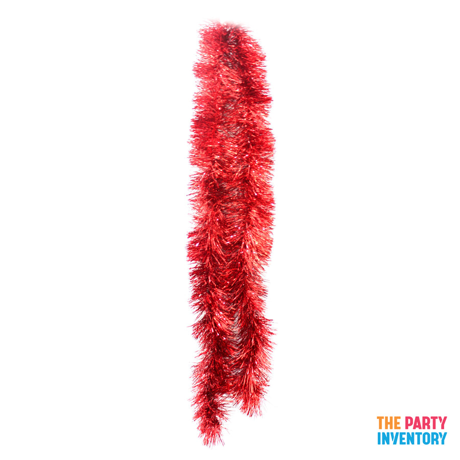 Large Christmas Tinsel (Red)