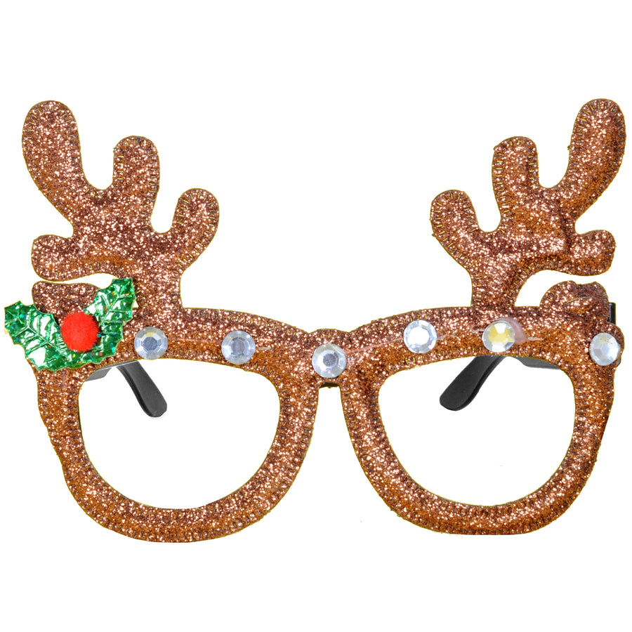 Reindeer Antler Party Glasses