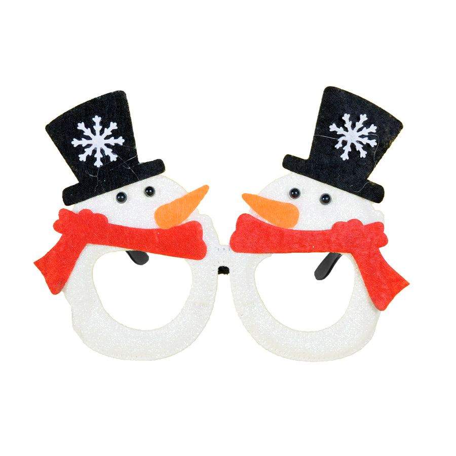 Twin Snowman Party Glasses