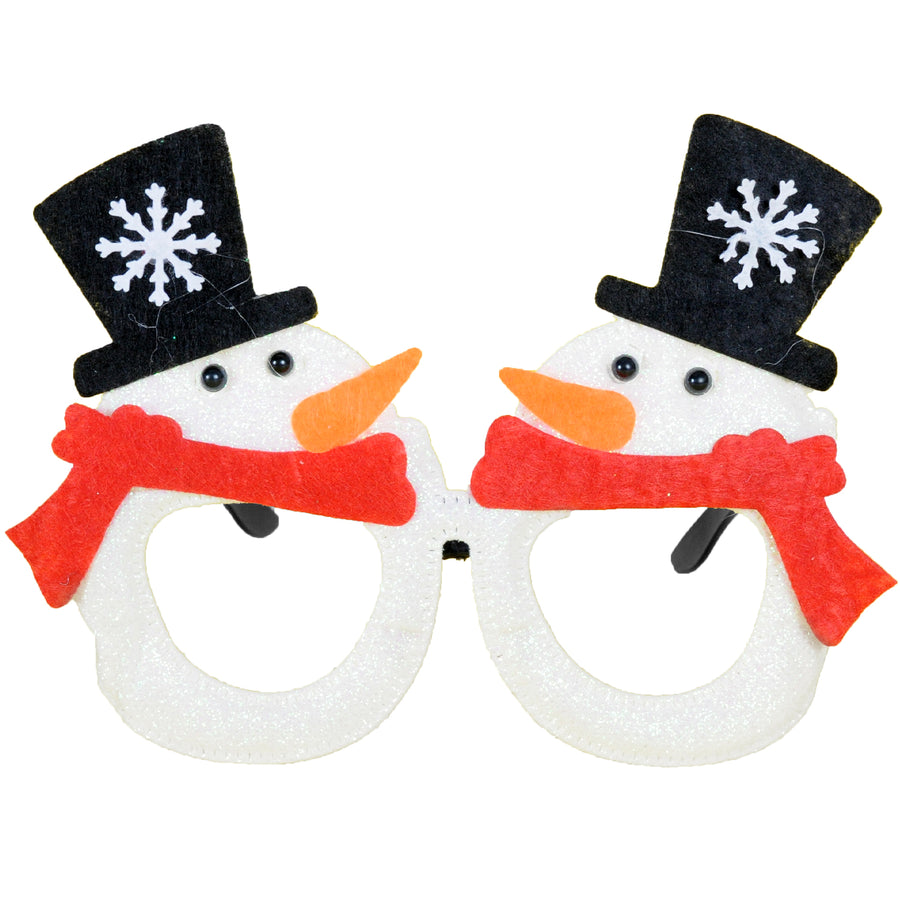 Twin Snowman Party Glasses