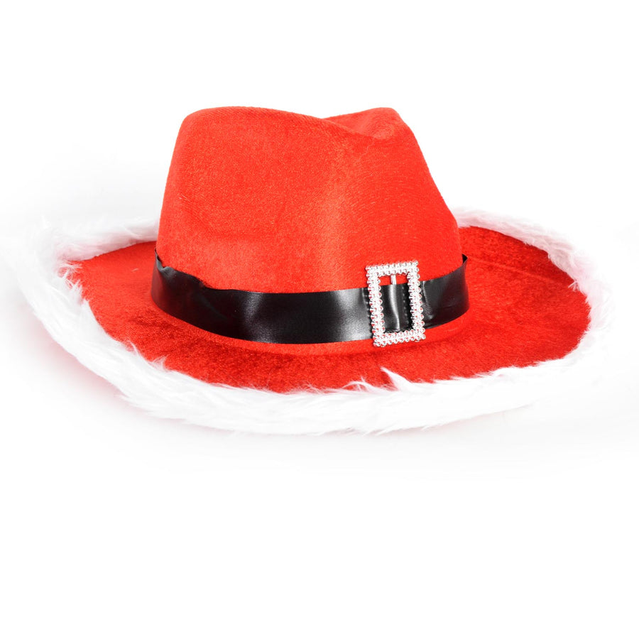 Santa Velvet Trilby Hat