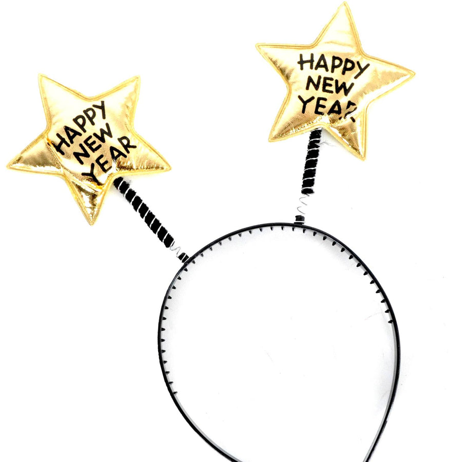 Happy new year star headband