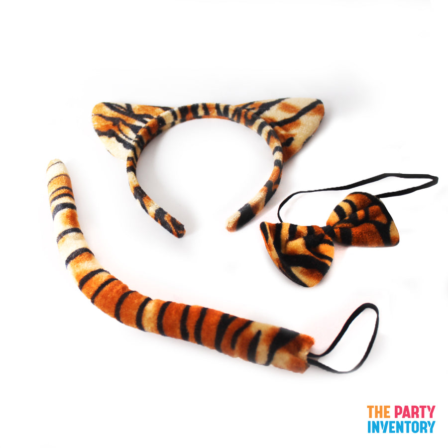 Deluxe Tiger Costume Kit (3 Piece Set)