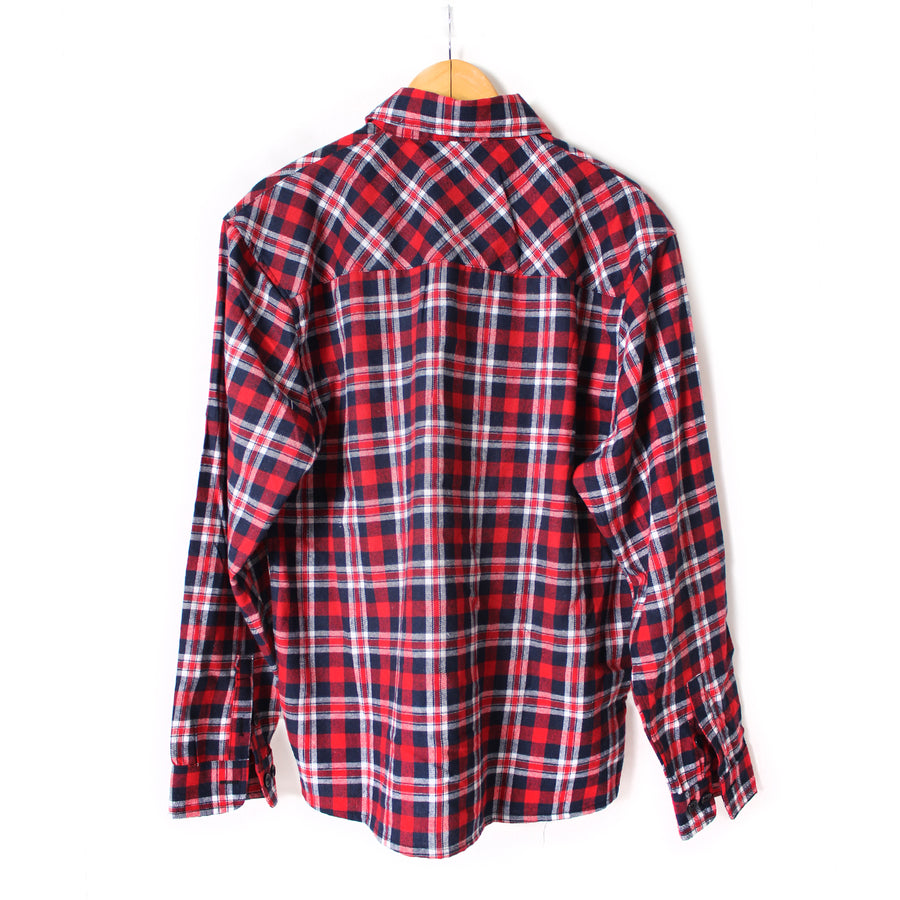 Adult Red Plaid Farmer Shirt