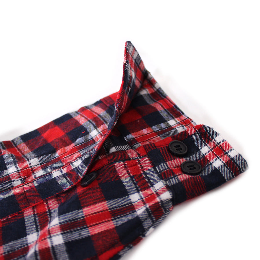 Adult Red Plaid Farmer Shirt