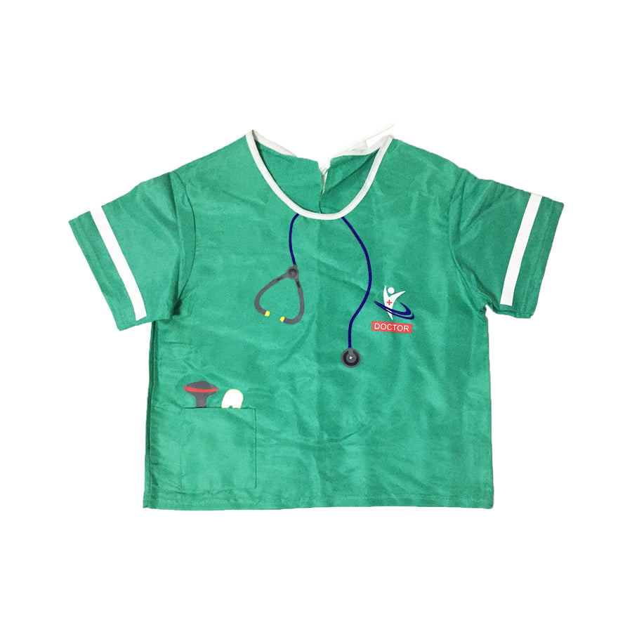 Children Doctor Scrubs Costume and Accessories Kit