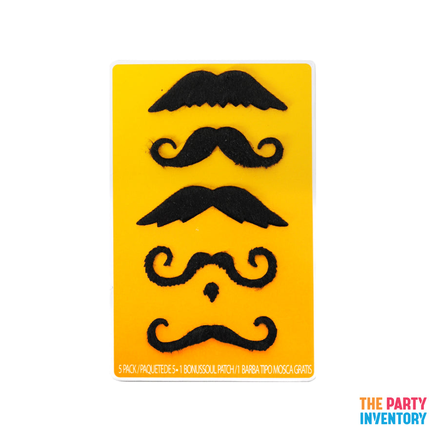 Self Adhesive Moustache (5pk)