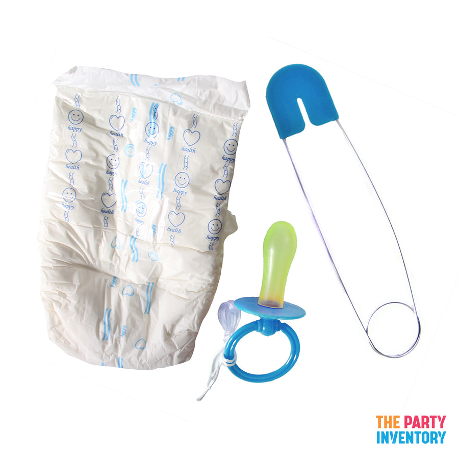 Blue Baby Boy Accessory Kit