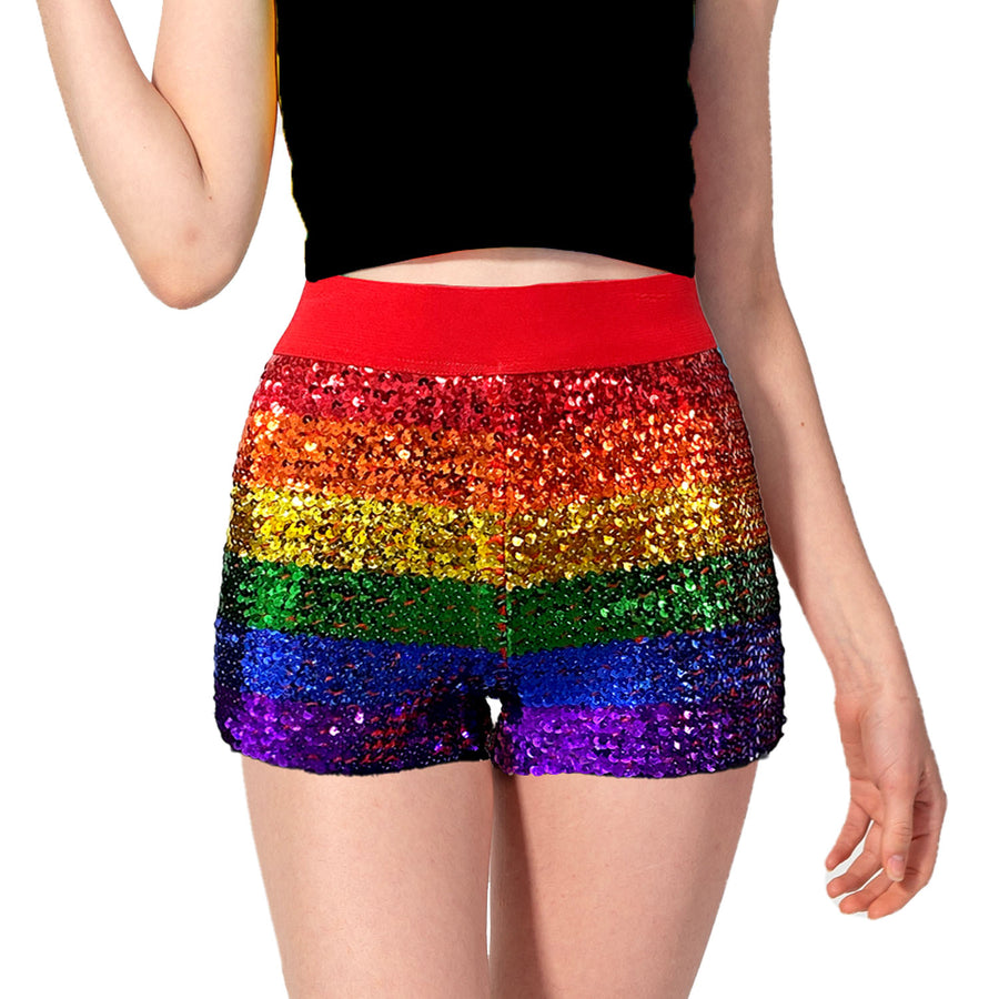 Sequin Shorts (Rainbow)