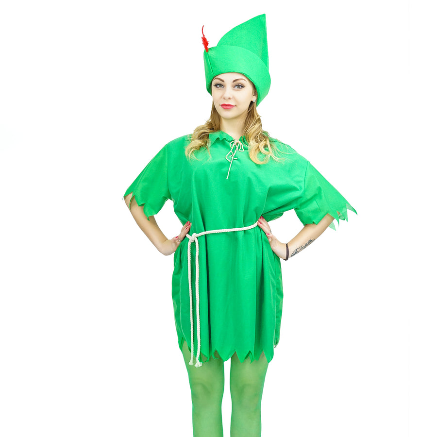 Adult Green Flying Boy Costume