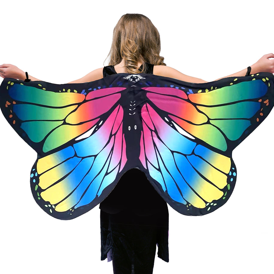 Children Rainbow Butterfly Wings