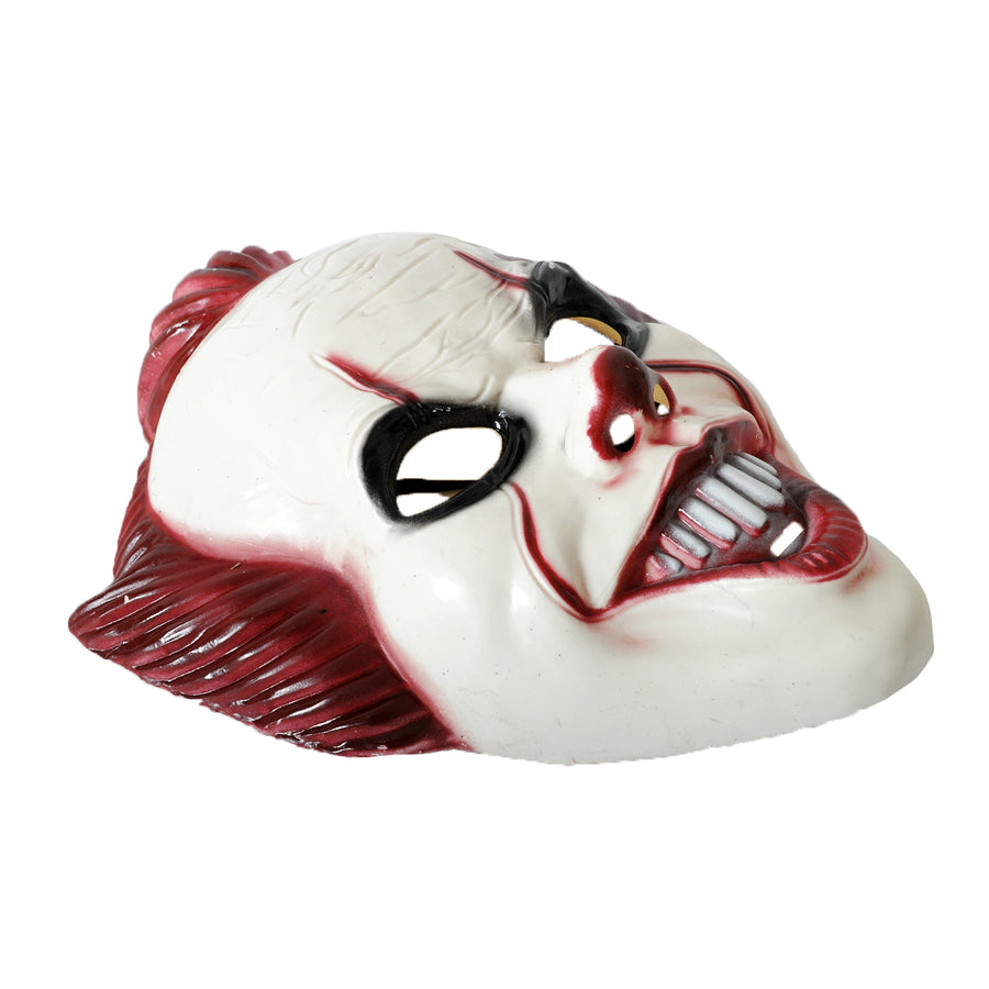 Evil Clown Plastic Mask