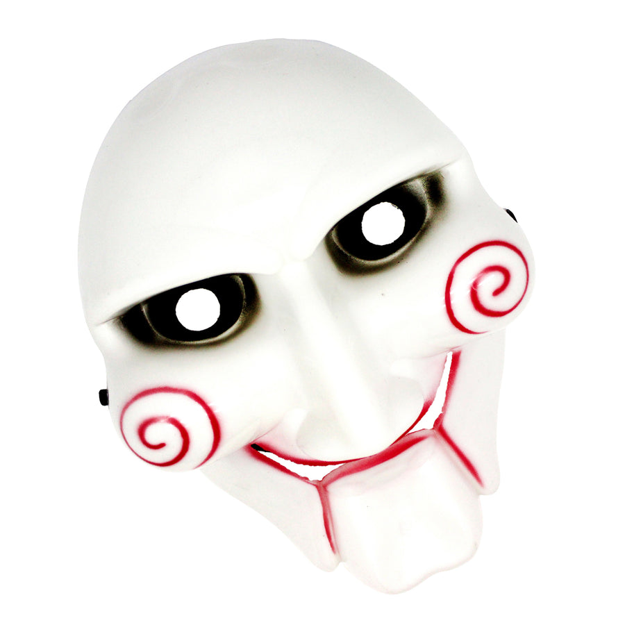 Saw Red Swirl Mask