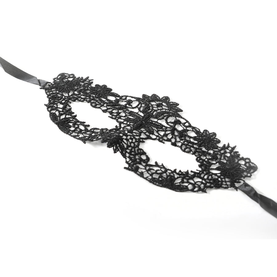 Lace Mask (Black Floral)