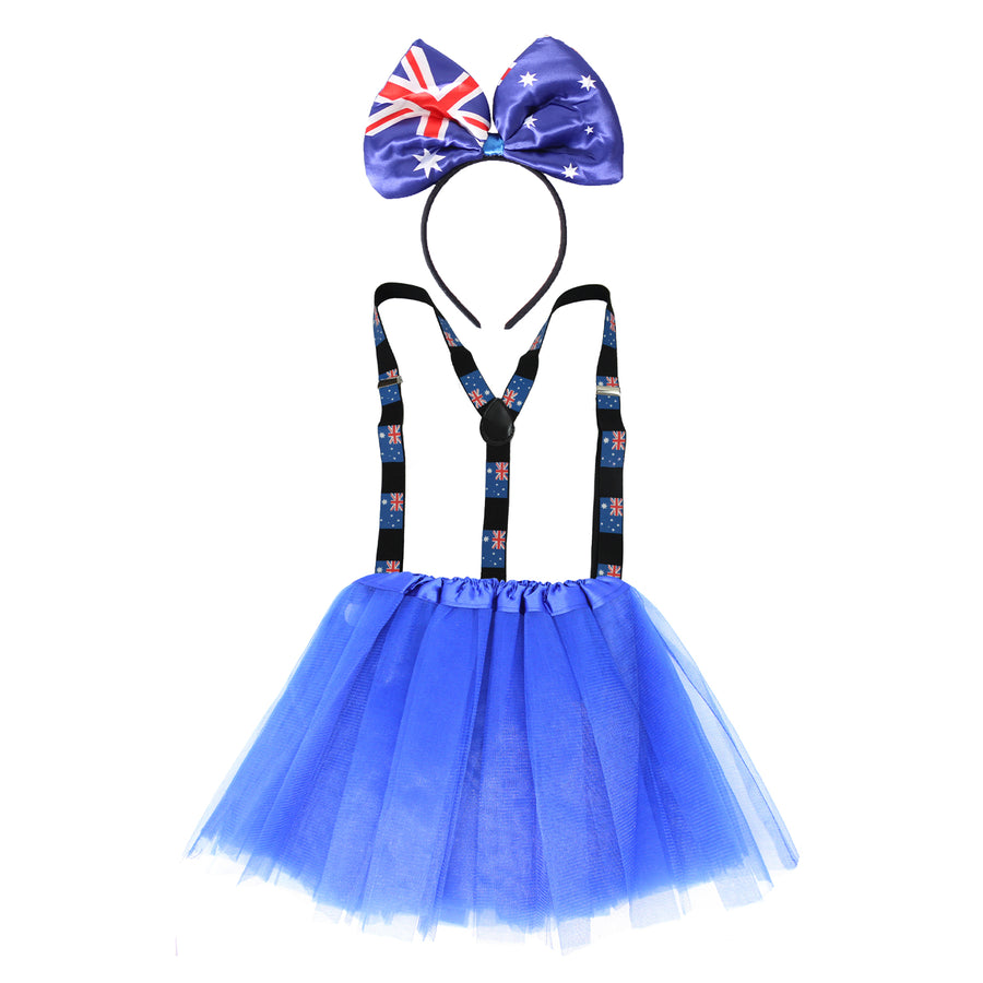 Australia Day Girl Costume Kit Kids Adults