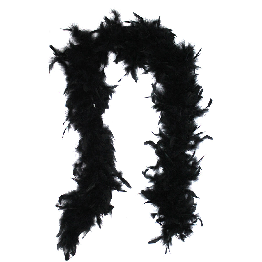 Black Feather Boa