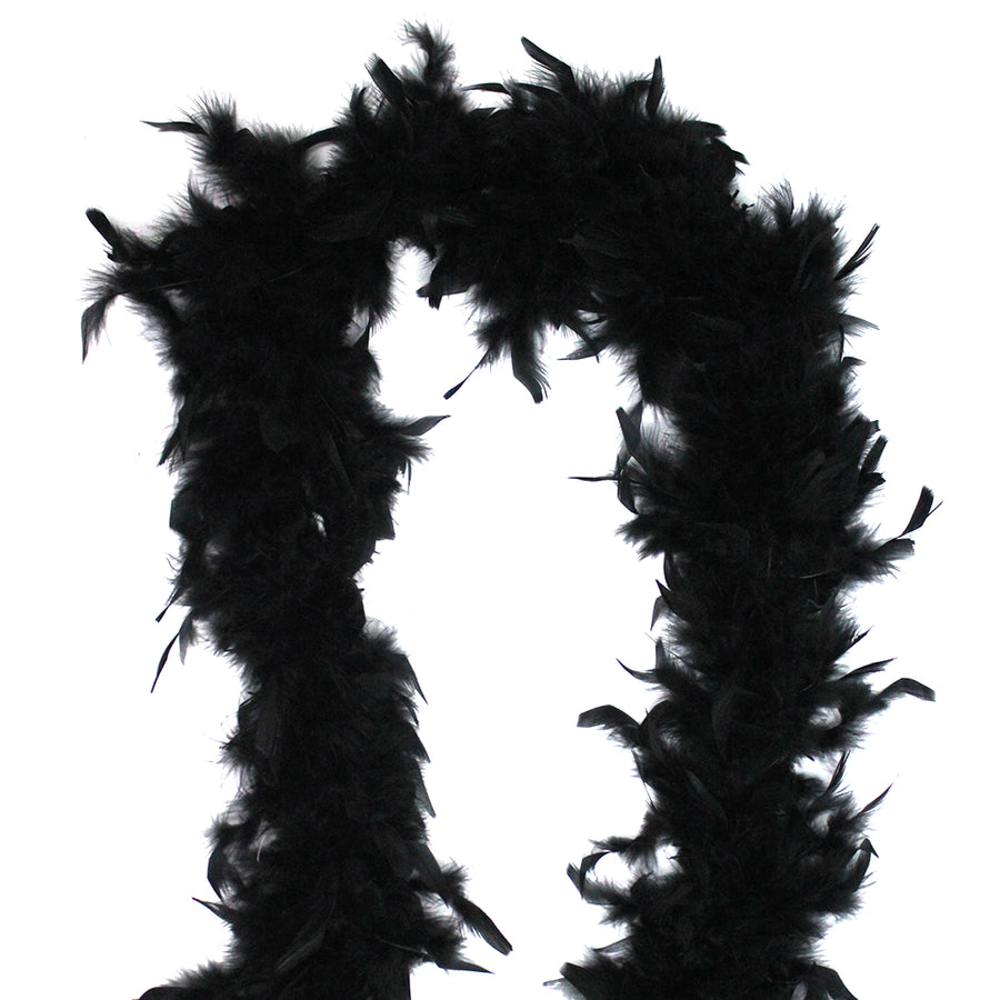 Black Feather Boa