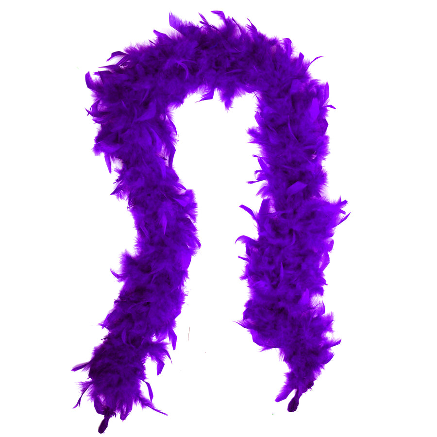 Purple Feather Boa