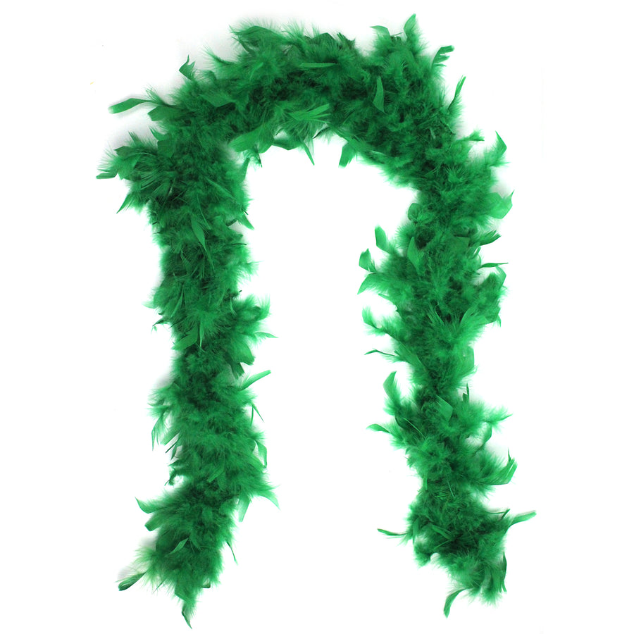 Green Feather Boa