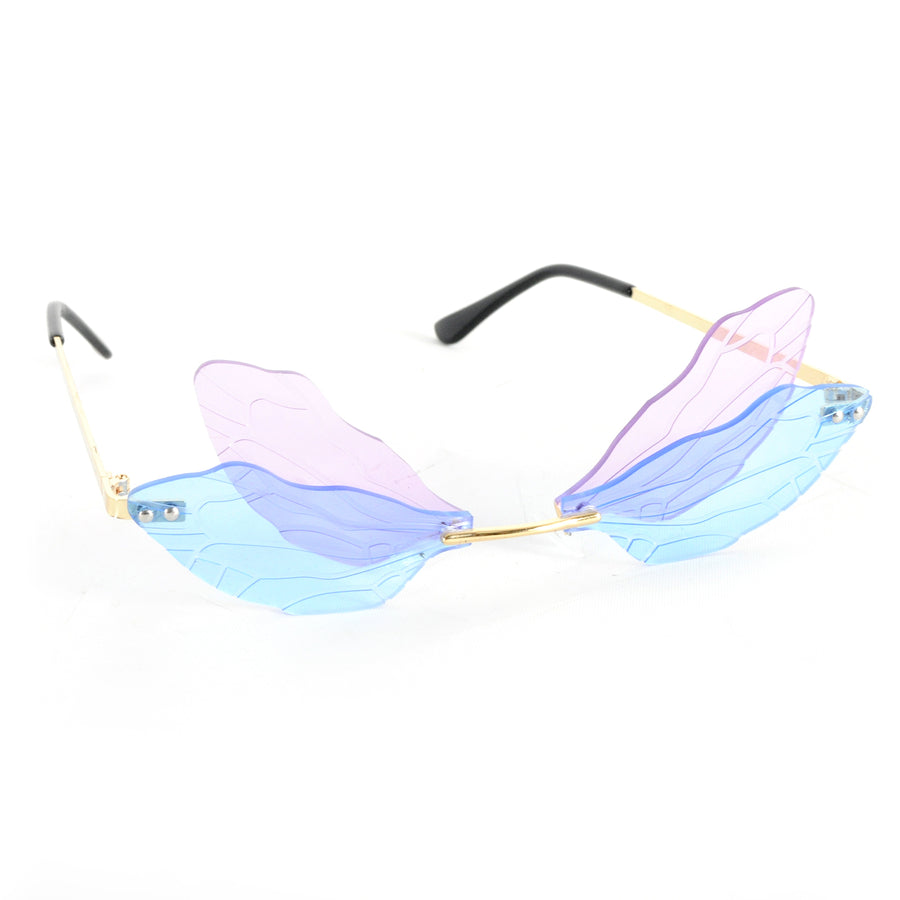 Perspex Dragonfly Party Glasses