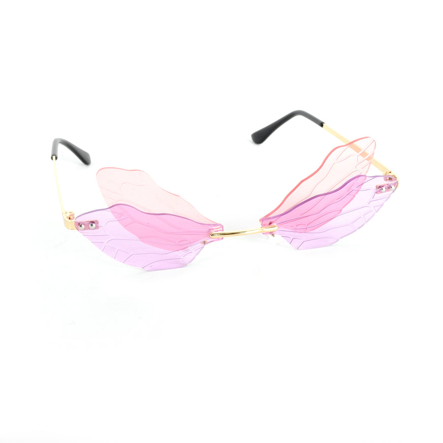 Perspex Dragonfly Party Glasses